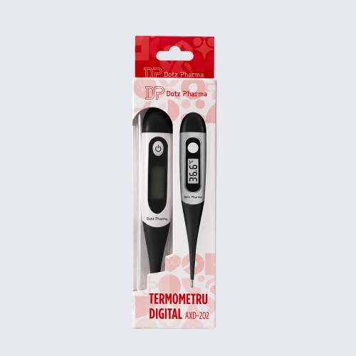 Termometru digital cu varf flexibil AXD-202,...