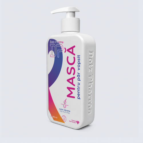 Masca pentru par vopsit 250ml, Dotz Pharma