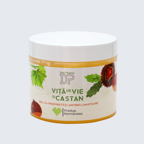 Gel vita de vie si castan, 250 ml, Dotz Pharma