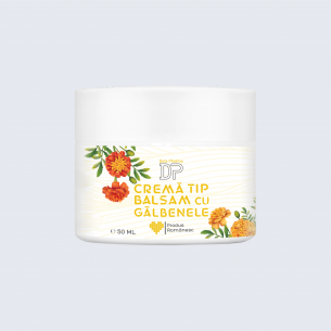 Crema tip balsam cu extract de galbenele, 50 ml, Dotz Pharma