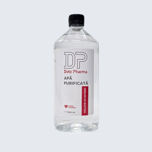 Apă purificată, 1000 ml - Dotz Pharma