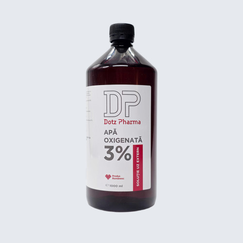Apă oxigenată 3% 1000 ml – Dotz Pharma