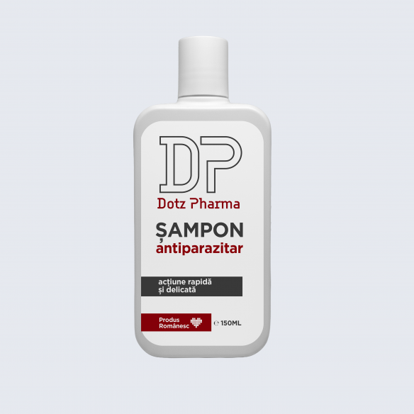 Șampon antiparazitar, 150 ml - DotzPharma