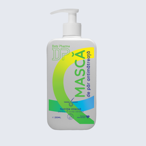 Mască de păr antimătreață, 250 ml - Dotz Pharma